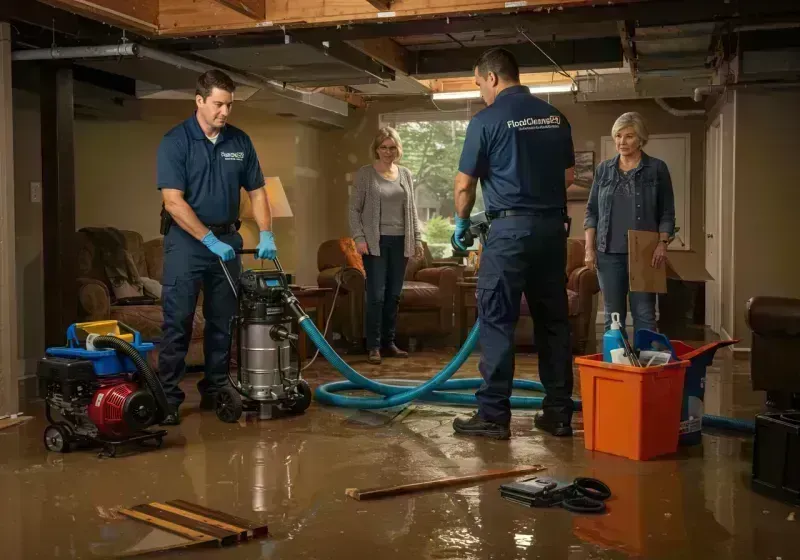 Basement Water Extraction and Removal Techniques process in Forrest City, AR